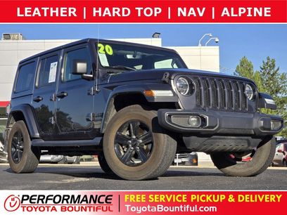 Used 2020 Jeep Wrangler Unlimited Sahara