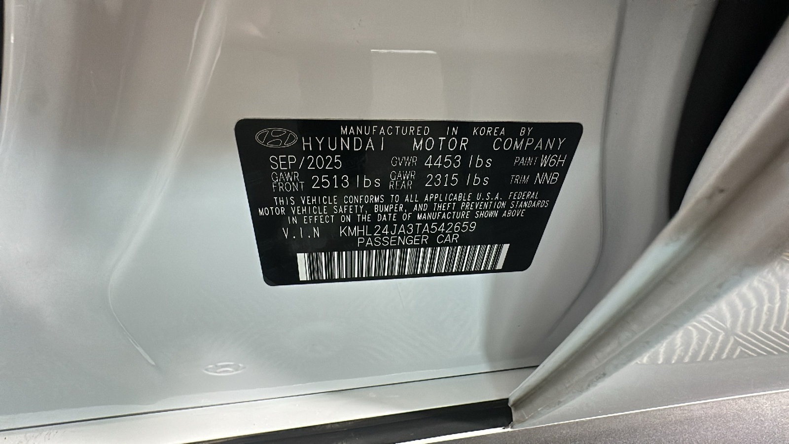 Certified 2026 Hyundai Sonata SE FWD image 12