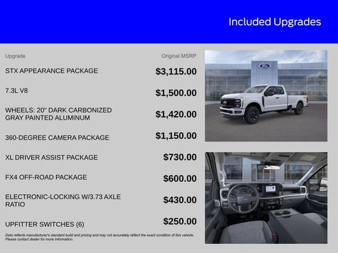New 2026 Ford F350 XL w/ STX Appearance Package image 7