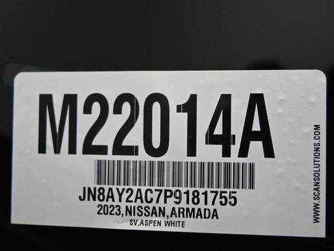 Used 2023 Nissan Armada SV w/ Cargo Package RWD image 33