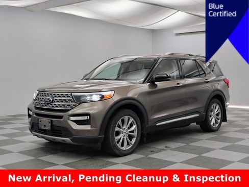 Certified 2021 Ford Explorer Limited w/ Equipment Group 301A AWD/4WD image 1