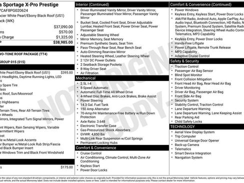 Used 2023 Kia Sportage X-Pro Prestige AWD/4WD image 35