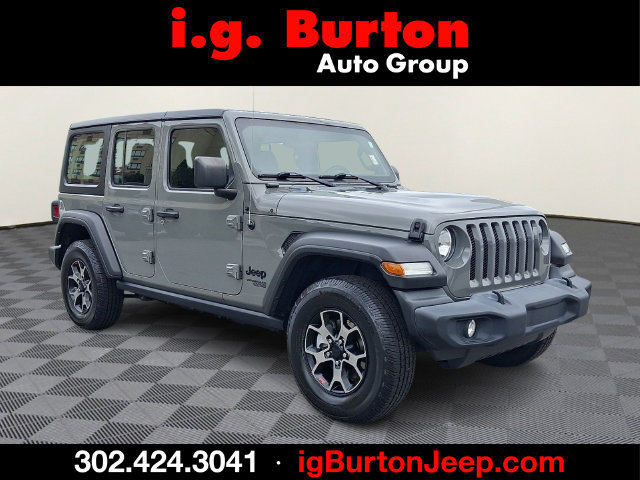 Used 2021 Jeep Wrangler Unlimited Sport AWD/4WD image 1