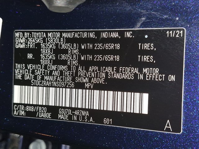 Used 2022 Toyota Highlander L FWD image 14