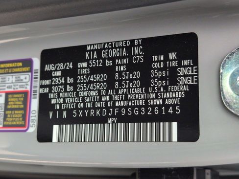 Certified 2025 Kia Sorento SX image 34