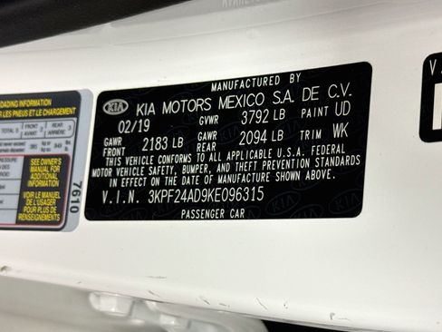 Used 2019 Kia Forte LXS FWD image 39