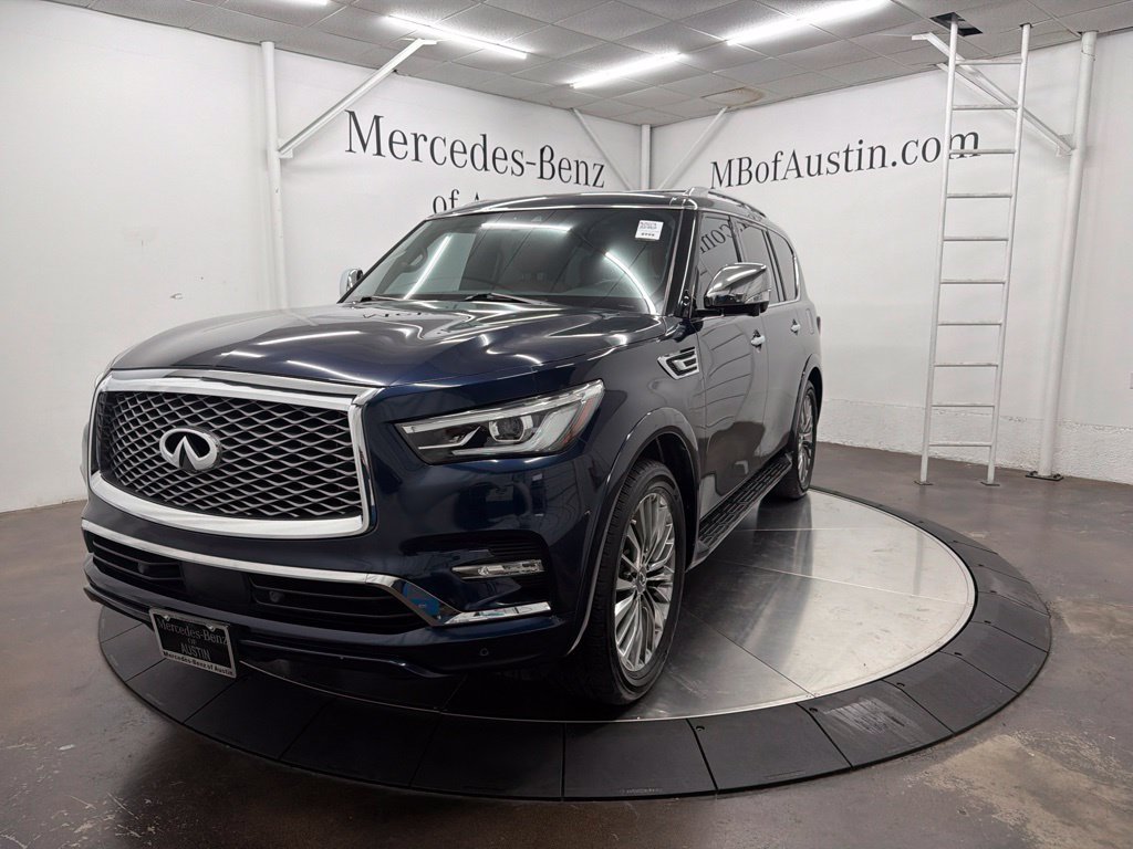 Used 2021 INFINITI QX80 Sensory w/ Cargo Package RWD image 3