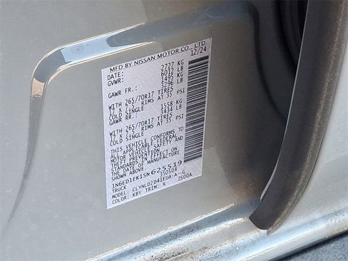 New 2025 Nissan Frontier PRO-4X w/ Tow Package image 10