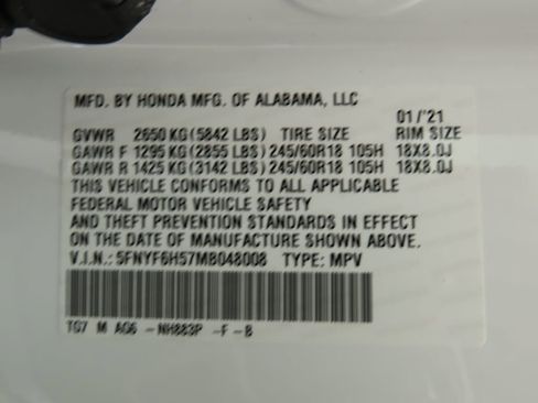 Used 2021 Honda Pilot EX-L image 33