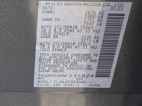 Used 2022 Nissan Pathfinder SL FWD image 16