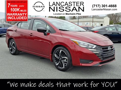 Certified 2025 Nissan Versa SR w/ Trunk Package image 1