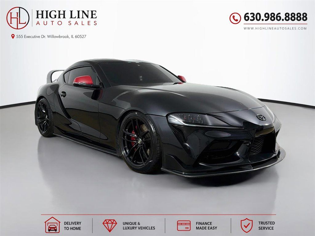 Used 2020 Toyota Supra Launch Edition w/ Driver Assist Package RWD image 1