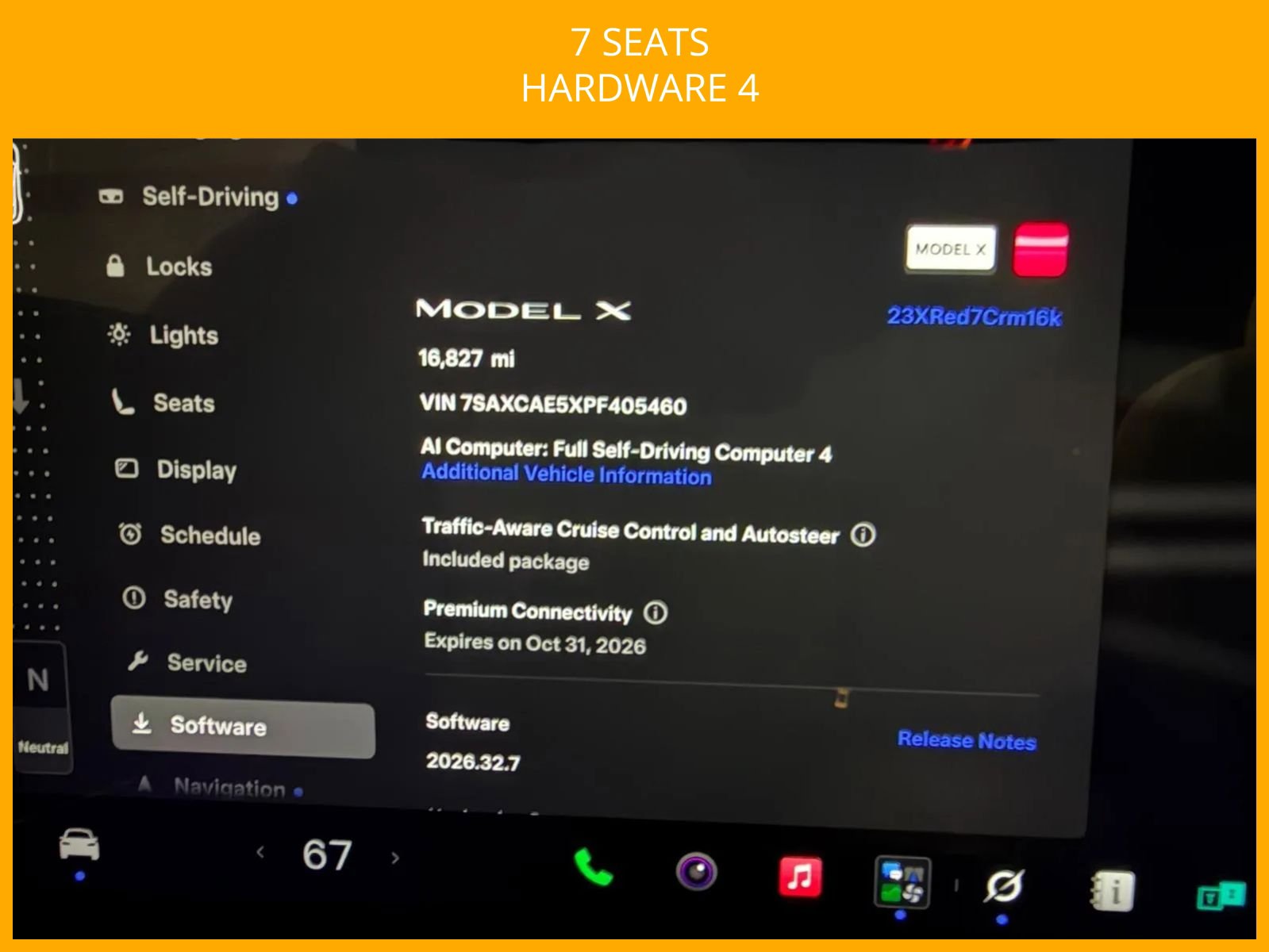 Used 2023 Tesla Model X AWD/4WD image 3