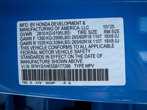 Used 2025 Honda Pilot TrailSport image 35