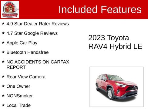 Used 2023 Toyota RAV4 LE image 4