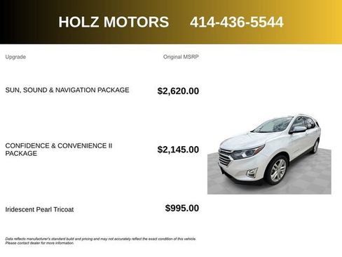 Certified 2019 Chevrolet Equinox Premier AWD/4WD image 5