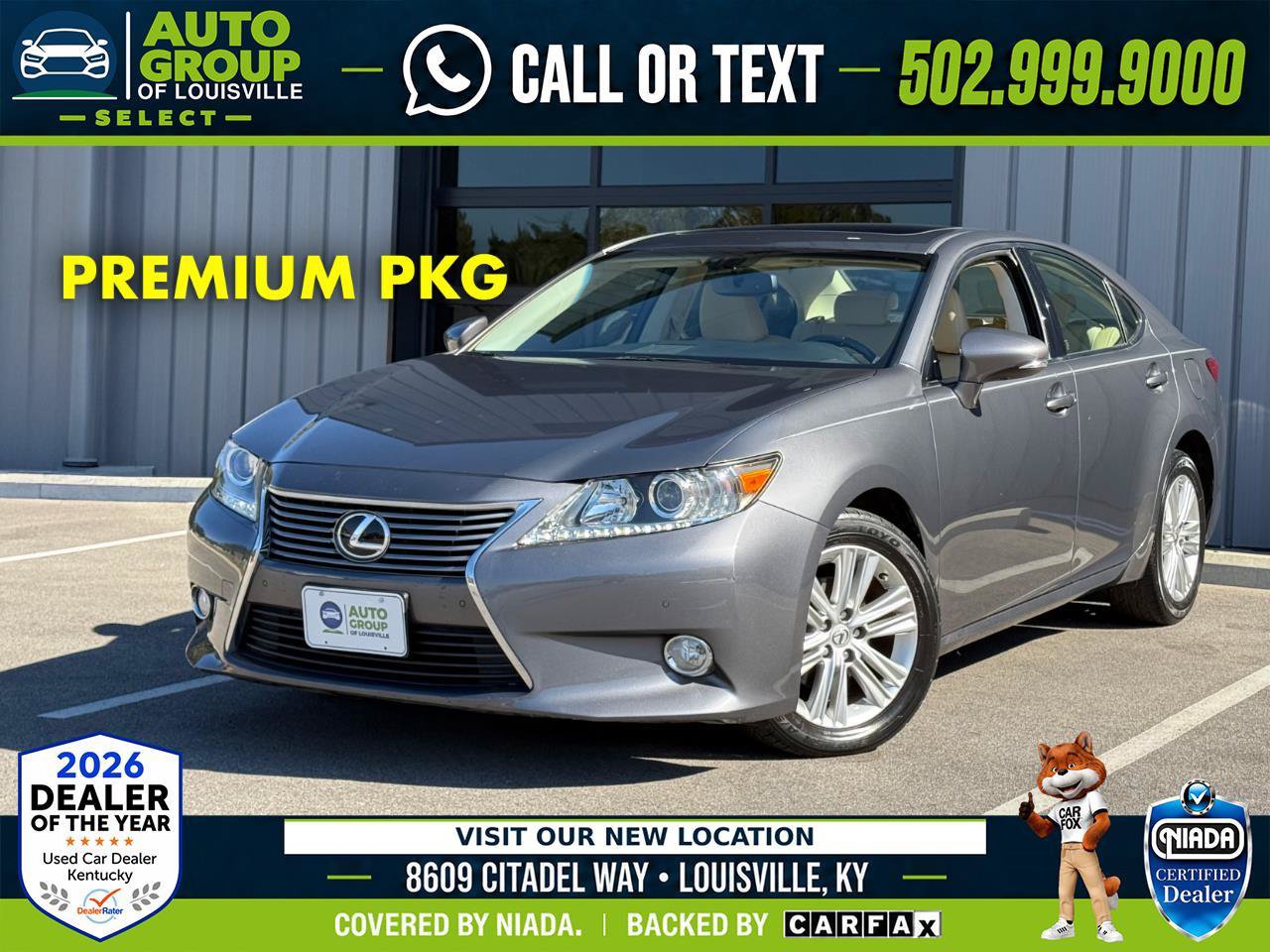Used 2013 Lexus ES 350 w/ Premium Pkg FWD image 1