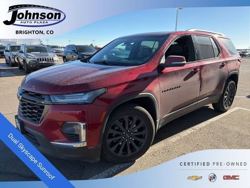 Certified 2022 Chevrolet Traverse RS w/ LPO, Floor Liner Package image 1