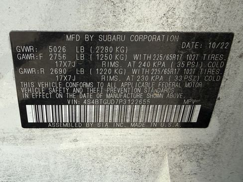 Used 2023 Subaru Outback Wilderness AWD/4WD image 17