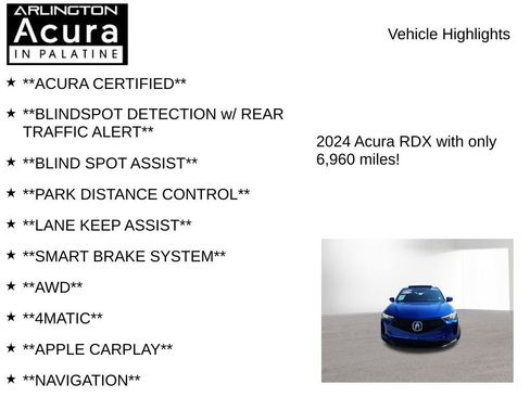 Used 2024 Acura RDX A-Spec image 7