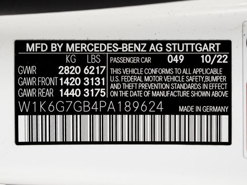 Used 2023 Mercedes-Benz S 580 4MATIC Sedan w/ AMG Line image 72