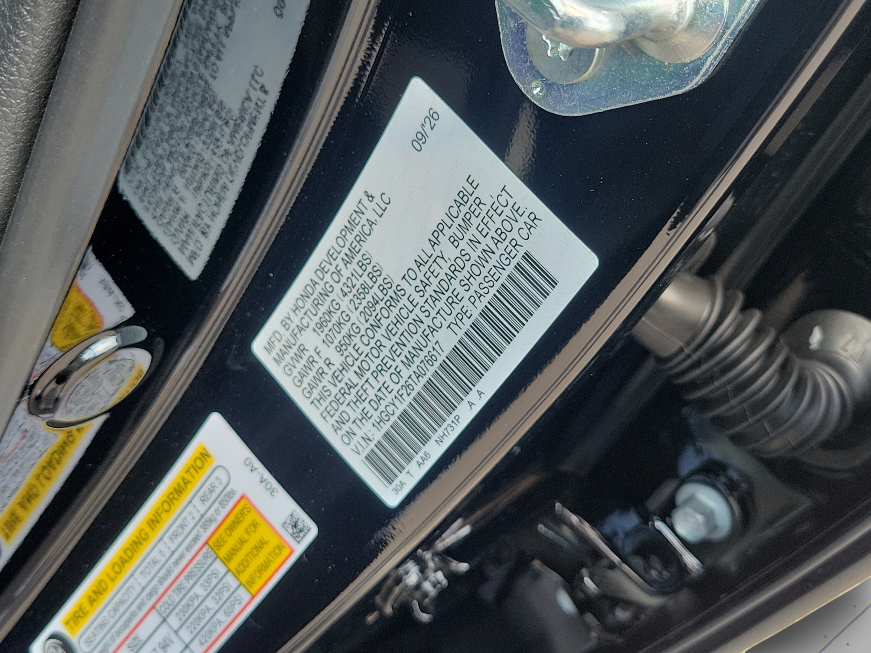 New 2026 Honda Accord LX image 31