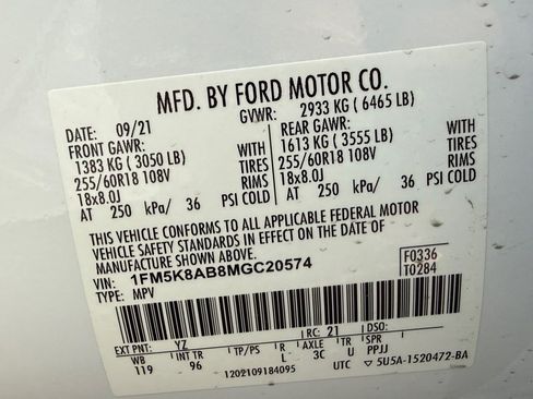 Used 2021 Ford Explorer 4WD Police Interceptor image 31