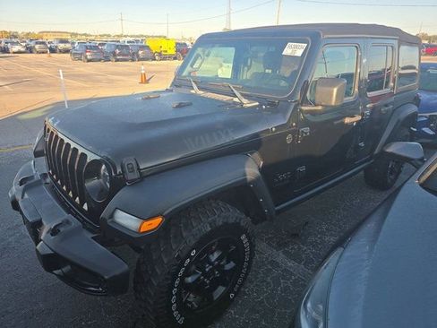 Used 2022 Jeep Wrangler Unlimited Willys image 1