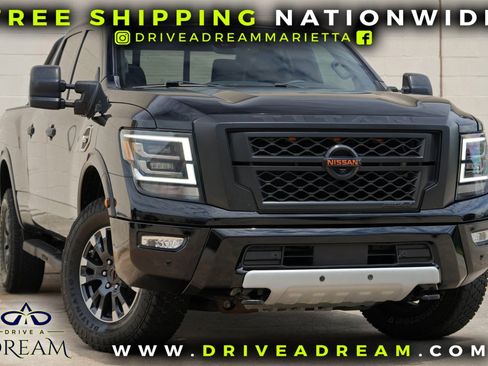 Used 2021 Nissan Titan PRO-4X w/ Pro-4x Convenience Package AWD/4WD image 2