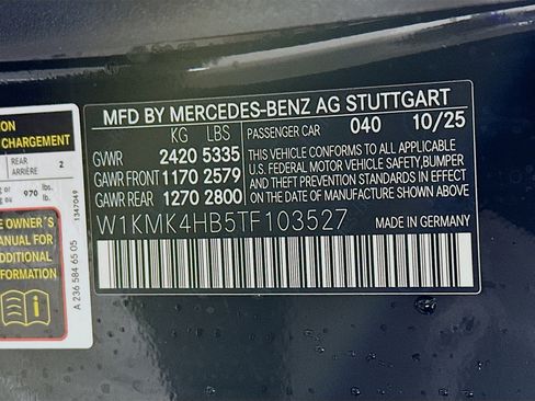 New 2026 Mercedes-Benz CLE 300 4MATIC Cabriolet image 31