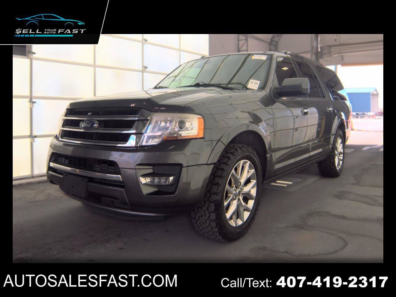 Used 2017 Ford Expedition EL Limited w/ Equipment Group 301A RWD image 1