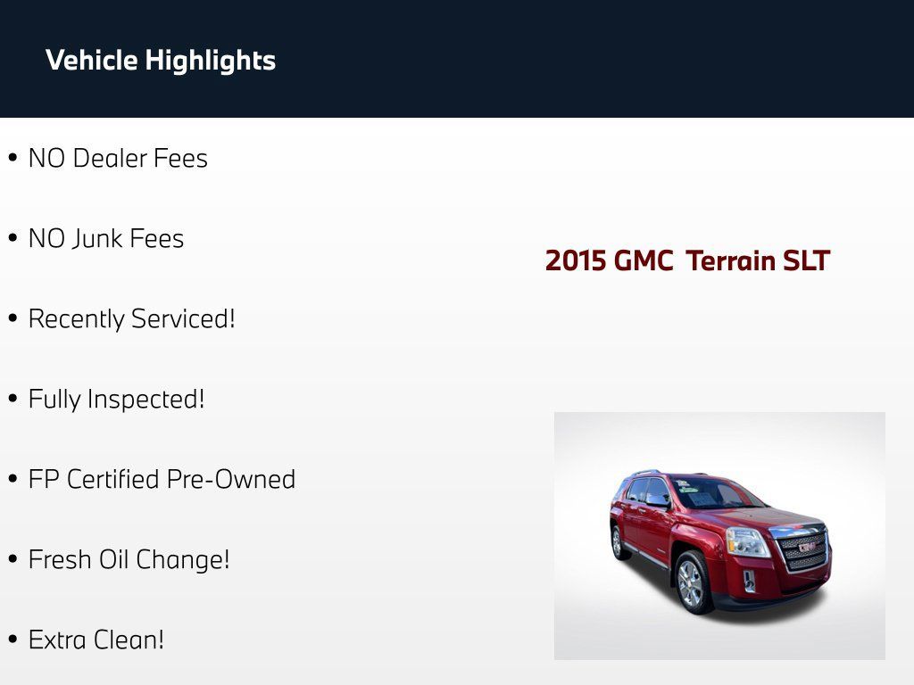 Used 2015 GMC Terrain SLT FWD image 71