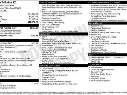 Used 2021 Kia Telluride SX w/ SX Prestige Package image 3