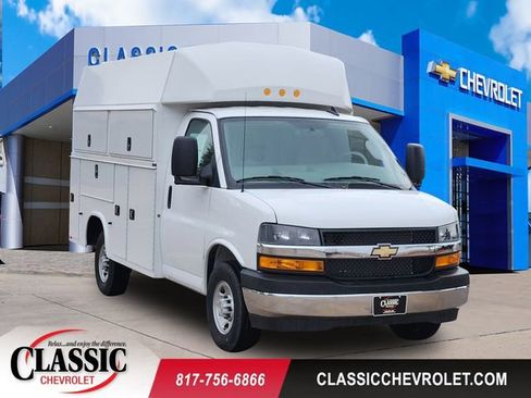 New 2024 Chevrolet Express 3500 w/ Power Convenience Package RWD image 1