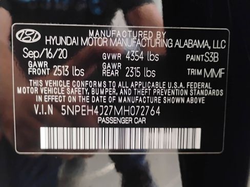 Used 2021 Hyundai Sonata Limited FWD image 81