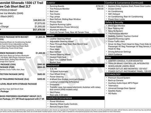 Used 2020 Chevrolet Silverado 1500 LT Trail Boss image 23