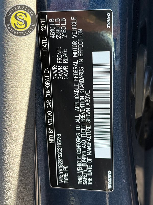 Used 2012 Volvo S60 T5 FWD image 29