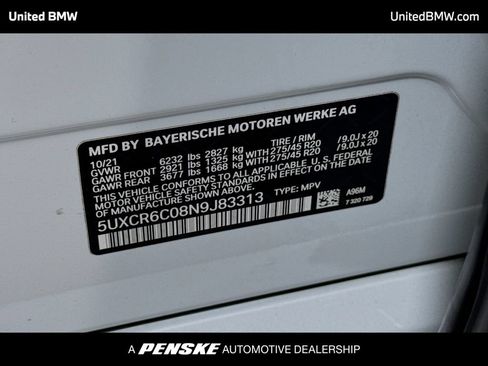 Used 2022 BMW X5 xDrive40i w/ M Sport Package AWD/4WD image 15