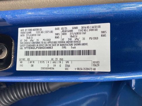 Used 2025 Ford F150 STX AWD/4WD image 21