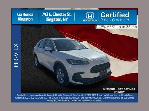 Certified 2023 Honda HR-V LX image 1