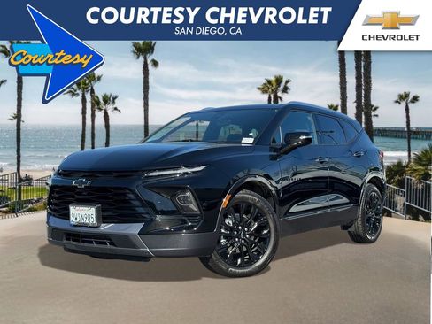 Used 2025 Chevrolet Blazer Premier w/ LPO, Black Sport Package image 1