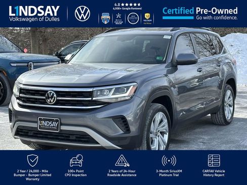 Used 2021 Volkswagen Atlas SE image 4
