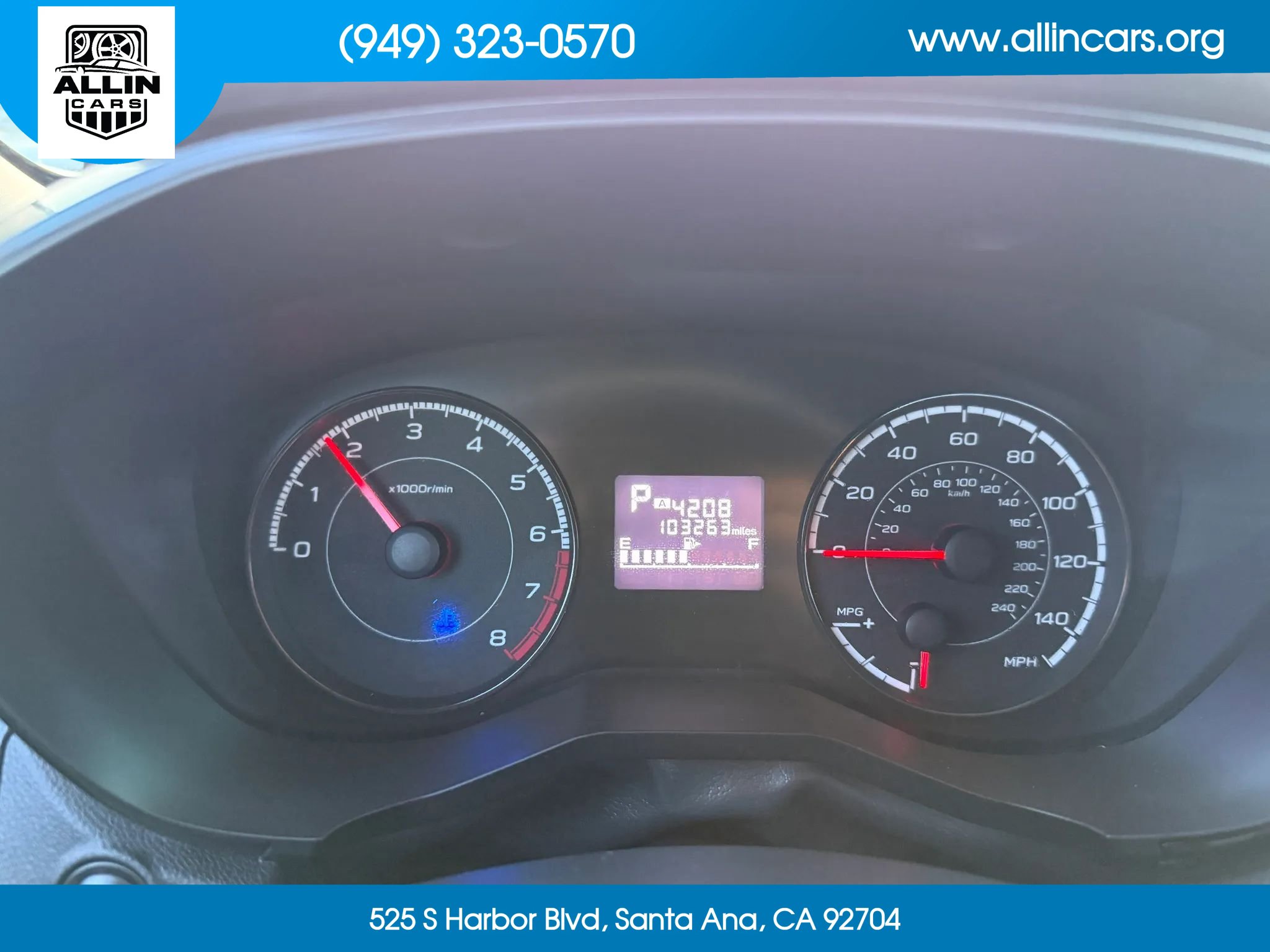 Used 2019 Subaru Impreza 2.0i AWD/4WD image 8