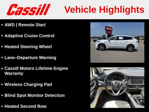 Used 2022 Buick Enclave Avenir w/ Avenir Technology Package AWD/4WD image 7