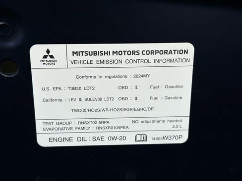 Used 2024 Mitsubishi Outlander SE FWD image 23