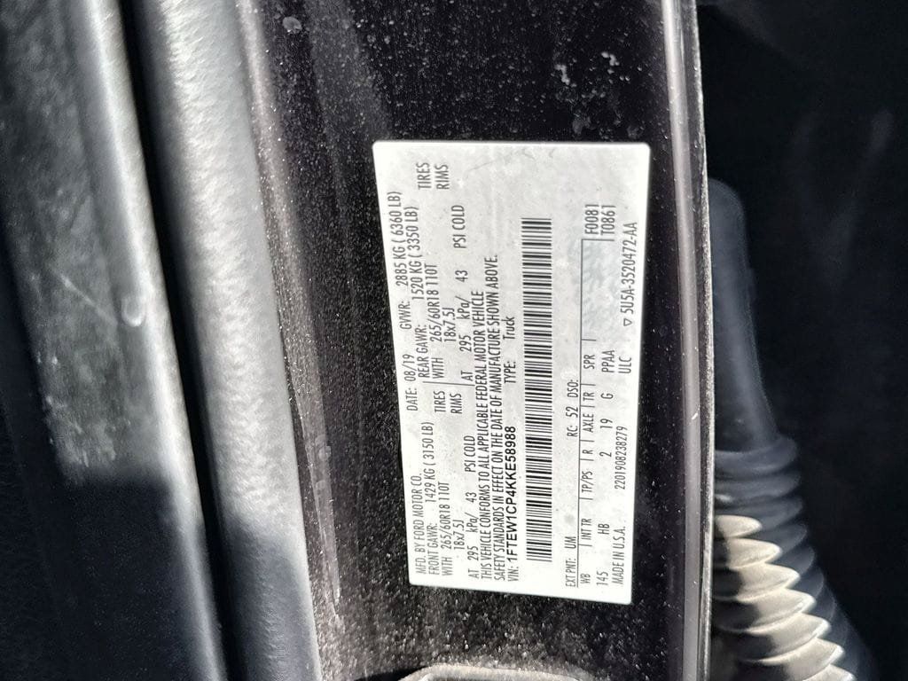 Used 2019 Ford F150 Lariat RWD image 10