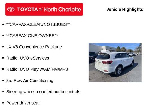 Used 2019 Kia Sorento LX w/ LX V6 Convenience Package image 5