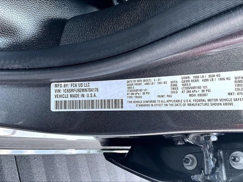 Used 2021 RAM 1500 TRX w/ TRX Level 2 Equipment Group AWD/4WD image 22