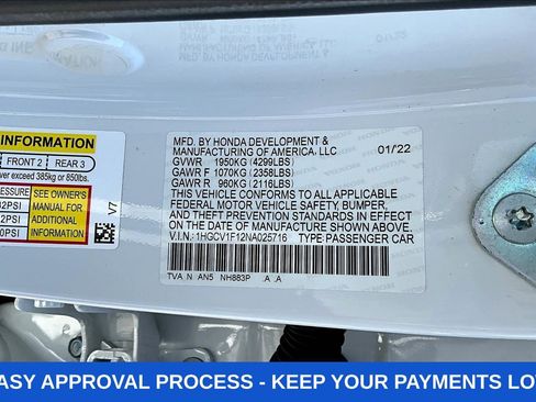 Used 2022 Honda Accord LX image 22