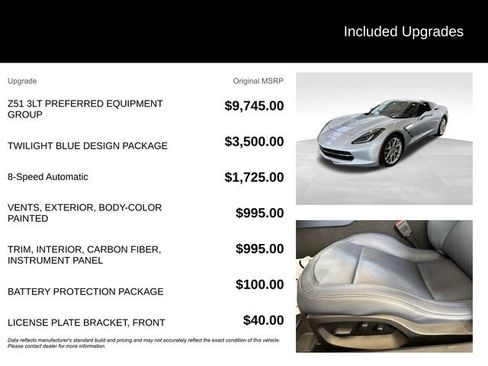 Used 2017 Chevrolet Corvette Stingray Coupe image 5